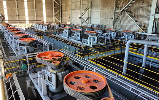 South Africa 3,000t/d Chromite Plant