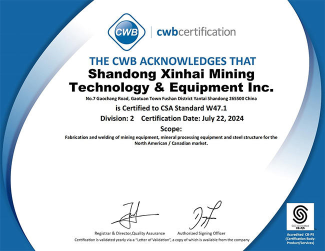 CWB Certification