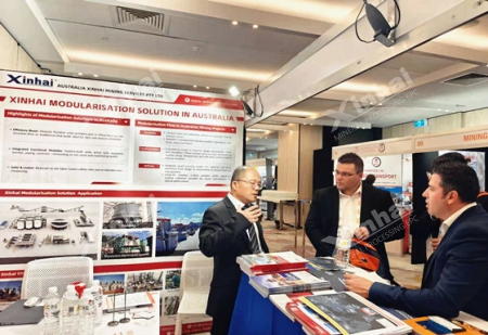 Xinhai Mining Showcases at the Australia-Africa Mining Expo