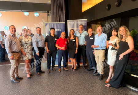 Victor Yang of Xinhai Australia speaking at the AAMEG Perth Mining Sundowner